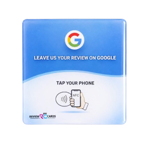 Review plaque NFC